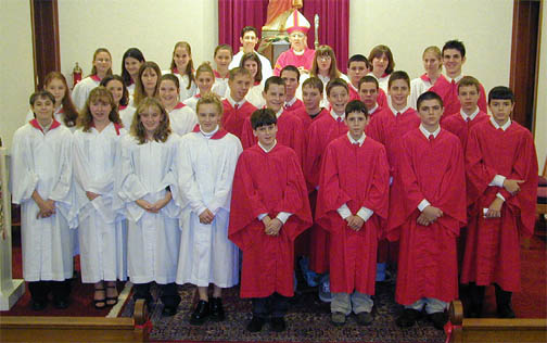 Photo of Confirmation Class, 2000